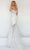 Tarik Ediz - 51034 Applique Illusion Off Shoulder Gown Prom Dresses