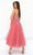 Tarik Ediz - 51043 Embellished Tulle A-Line Dress Cocktail Dresses