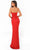 Tarik Ediz - 51051 Strapless Knot Draped Gown Prom Dresses