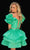 Tarik Ediz - 51057 Two Piece Ruffle-Ornate Dress Cocktail Dresses