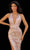 Tarik Ediz - 51068 Backless Halter Sequin Gown Prom Dresses