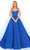 Tarik Ediz - 51070 Bustier Ribbon Ornate A-Line Gown Ball Gowns