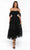 Tarik Ediz - 51140 Sheer Off-shoulder Evening Dress - 1 pc Ivory In Size 12 Available CCSALE 12 / Ivory