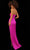 Tarik Ediz - 51147 Asymmetrical Bodice High Slit Gown Prom Dresses