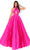 Tarik Ediz - 51165 Halter Cutout Pleated Gown Prom Dresses