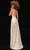 Tarik Ediz - 51169 Plunging V-Neck A-Line Evening Dress Prom Dresses