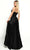 Tarik Ediz - 51179 Pleat-Ornate A-Line Gown Prom Dresses