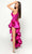 Tarik Ediz - 51198 Asymmetrical Cutout High Low Gown Prom Dresses
