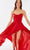 Tarik Ediz 52006 - Pleated A-line Evening Dress Prom Dresses