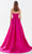 Tarik Ediz 52022 - Bustier A-Line Prom Dress with Slit Prom Dresses