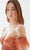 Tarik Ediz 52034 - Feathered Off-Shoulder Prom Dress Prom Dresses