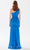 Tarik Ediz 52044 - Asymmetrical Front Keyhole Prom Gown Prom Dresses