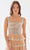 Tarik Ediz 52050 - Square Neck Bugle Beaded Dress Evening Dresses