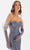Tarik Ediz 52077 - Arm Sleeve Strapless Beaded Gown Prom Dresses