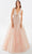 Tarik Ediz 52089 - Soft Tulle Ruffled Ball Gown Ball Gowns