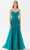 Tarik Ediz 52110 - Strapless Corset Trumpet Prom Dress In Green