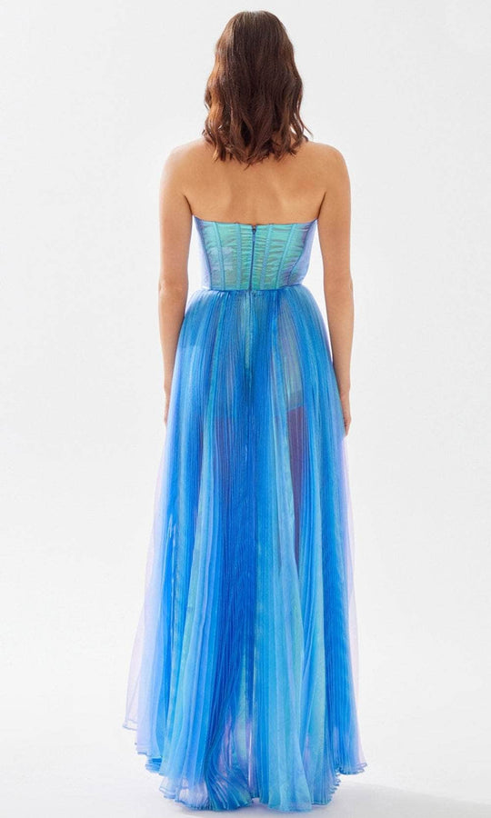 Tarik Ediz 52123 - Sweetheart Iridescent Prom Dress