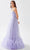 Tarik Ediz 52140 - Ruched Strapless Feathered Prom Gown Prom Dresses