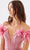 Tarik Ediz 52144 - Feathered Off Shoulder Prom Gown Evening Dresses