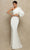 Tarik Ediz - 98024 Two Piece One Shoulder Long Gown Prom Dresses