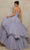 Tarik Ediz - 98031 Strapless Tulle Beaded Voluminous Gown Prom Dresses 0 / Lilac