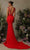 Tarik Ediz - 98076 Jewel Bead Embellished Sheath Gown Prom Dresses