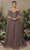 Tarik Ediz - 98077 Embellished V Neck And Back Gown Evening Dresses