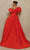 Tarik Ediz - 98098 Extravagant A-Line Puffy Gown Evening Dresses