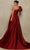 Tarik Ediz - 98100 Exquisite Ruched Overskirt Gown Evening Dresses