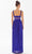 Tarik Ediz 98217 - Braided Strap Ruched Column Dress Prom Dresses