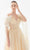 Tarik Ediz 98248 - Ruched Off Shoulder Evening Gown Prom Dresses