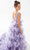 Tarik Ediz 98257 - Ruffled V-Neck Evening Dress Pageant Dresses