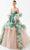 Tarik Ediz 98264 - Straples Ruffle Tier Ballgown Ball Gowns