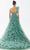 Tarik Ediz 98265 - Ruffled Tulle Evening Gown Evening Dresses