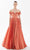 Tarik Ediz 98276 - Off Shoulder A-Line Evening Gown Evening Dresses
