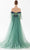 Tarik Ediz 98283 - Floral Off-Shoulder Evening Dress Prom Dresses