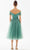Tarik Ediz 98293 - Off Shoulder Tulle Tea-Length Dress Prom Dresses
