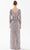 Tarik Ediz 98294 - Embellished Overlay Evening Dress Evening Dresses