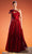 Tarik Ediz 98310 - Bow Styled A-Line Evening Gown Evening Dresses