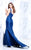Tarik Ediz - Asymmetric Neck Mermaid Dress 50106 Special Occasion Dress