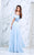 Tarik Ediz - Embellished Off-The-Shoulder Neck Dress 50099 Prom Dresses