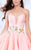 Tarik Ediz - Floral Accented A-line Dress 50067 Special Occasion Dress