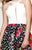 Tarik Ediz - Halter Floral Cocktail Dress 50036 Cocktail Dresses