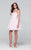 Tarik Ediz - Lace Illusion Halter Neck Dress 50082 Special Occasion Dress 0 / Light Pink