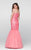 Tarik Ediz - Lace Illusion Neck Dress 50061 Special Occasion Dress