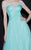 Tarik Ediz - Off The Shoulder Lace Wrap Tulle Long Gown 92497 Special Occasion Dress