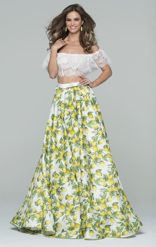 Tarik Ediz - Two-Piece Long Dress 50074