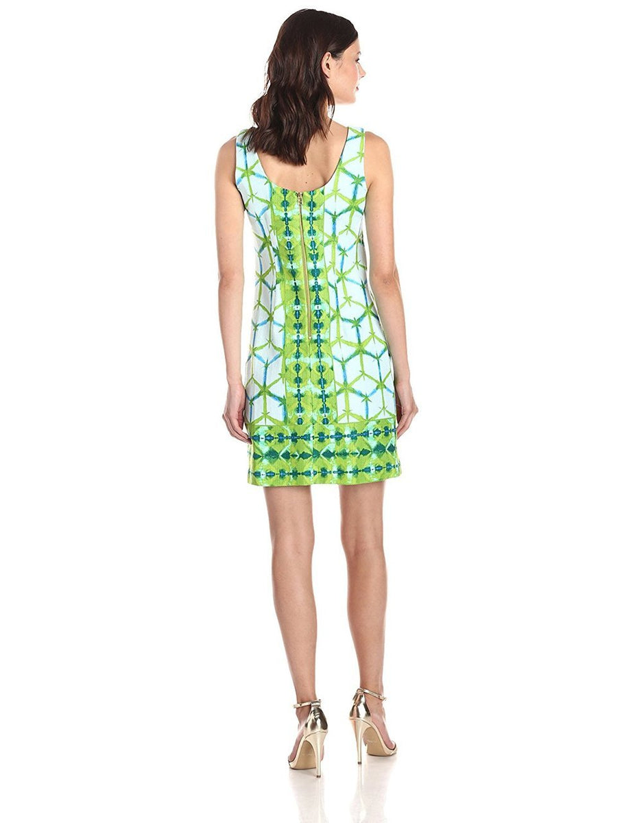 Taylor - 5423M Jewel Printed Sheath Dress – Couture Candy