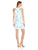 Taylor 8188M Cut-in Halter Floral Sheath Dress CCSALE 8 / Pool Blue