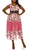 Taylor - 9713M Ruffle Trimmed Floral A-Line Dress Cocktail Dresses